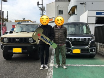 ジムニーご納車いただきました！！